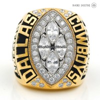 1993 Dallas Cowboys Super Bowl Championship Ring (Silver)